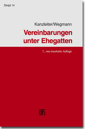 Vereinbarungen unter Ehegatten