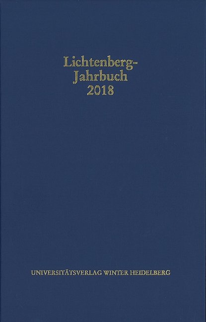 Lichtenberg-Jahrbuch 2018