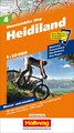 Hallwag Mountainbike-Karte 4 Heidiland 1:50.000. 1:50'000