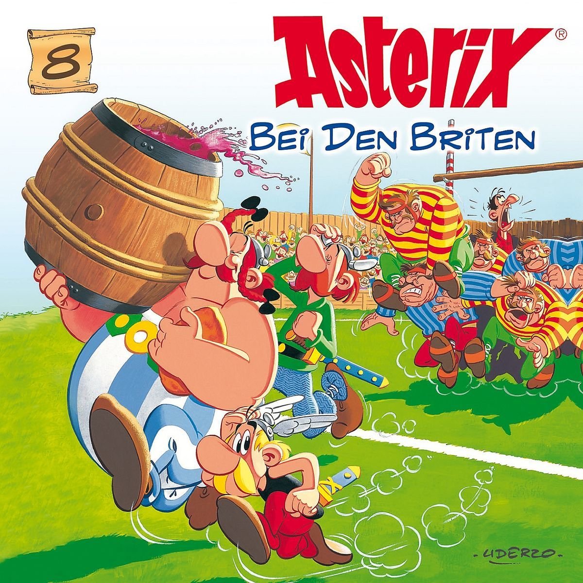 Asterix bei der Briten, 1 Audio-CD