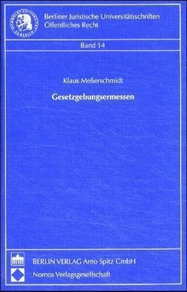 Gesetzgebungsermessen