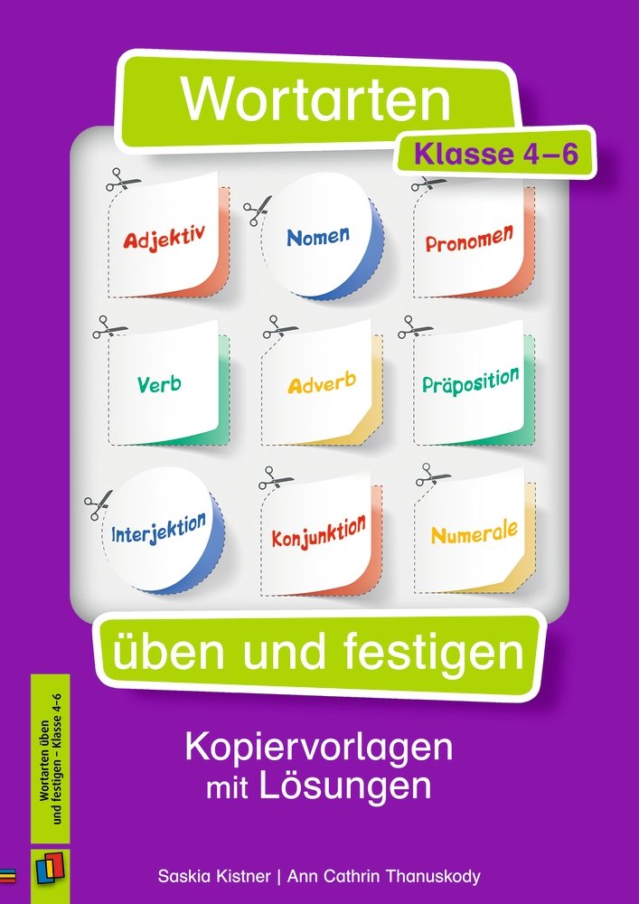 Wortarten üben und festigen - Klasse 4-6