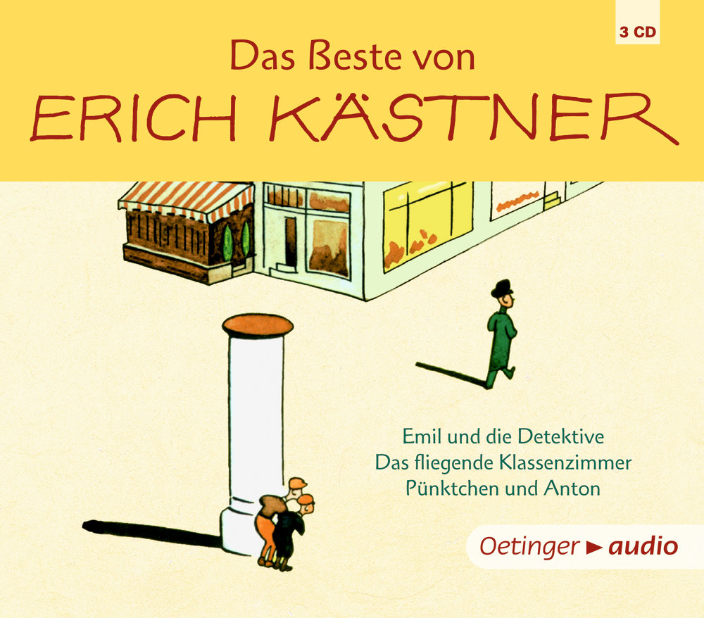 Das Beste von Erich Kästner / 3 CD