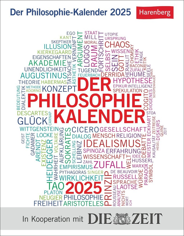 Der Philosophie-Kalender Tagesabreißkalender 2025