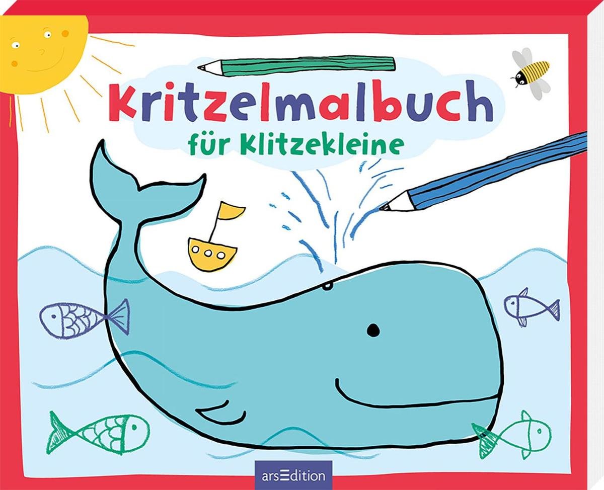 Kritzelmalbuch für Klitzekleine