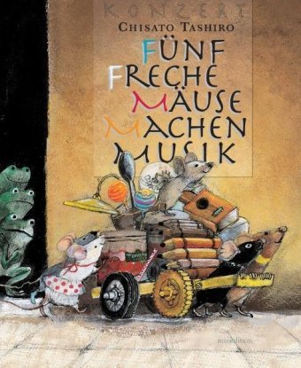 Fünf freche Mäuse machen Musik