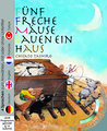 Fünf freche Mäuse bauen ein Haus (Buch mit DVD)