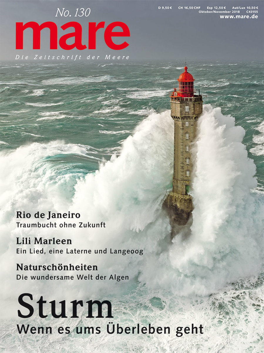 mare - Die Zeitschrift der Meere / No. 130/ Sturm