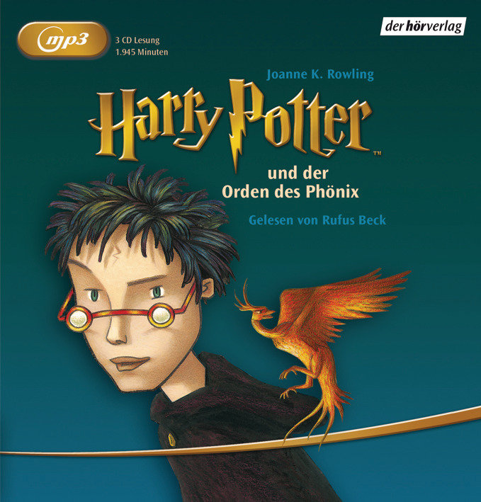 Harry Potter Band 5 - Harry Potter und der Orden des Phönix / Gelesen von Rufus Beck