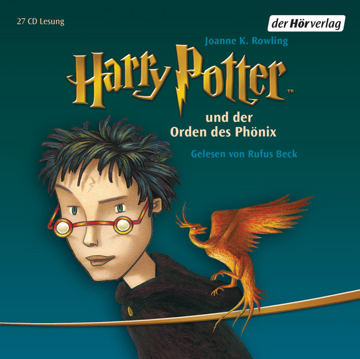 Harry Potter Band 5 - Harry Potter und der Orden des Phönix / Gelesen von Rufus Beck