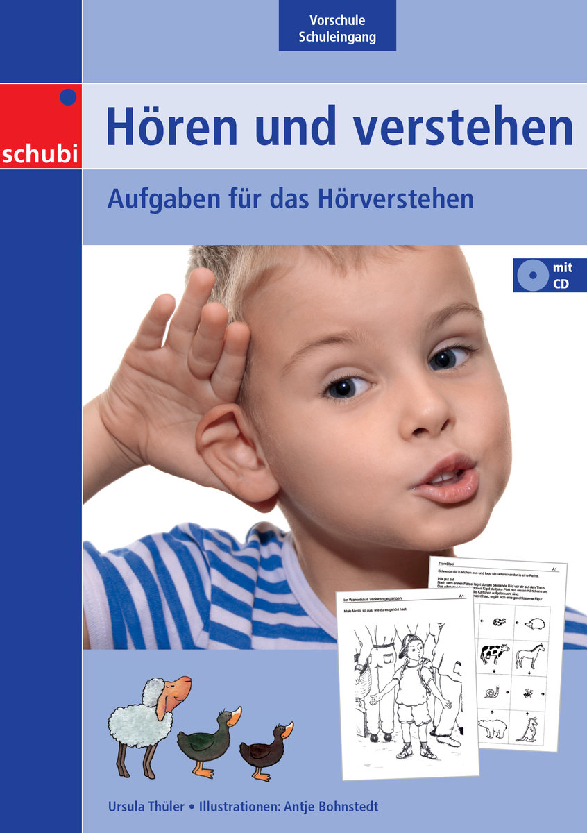 Aufgaben für das Hörverstehen Vorschule - Hören und Verstehen