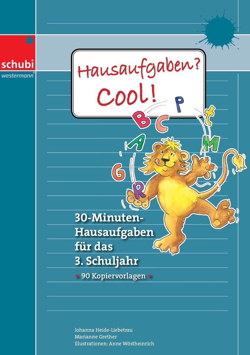 Hausaufgaben? Cool! 3. Schuljahr. Kopiervorlagen