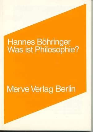 Was ist Philosophie?