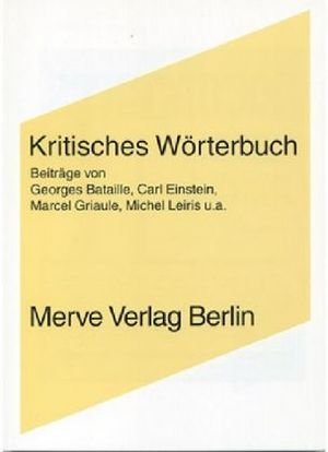 Kritisches Wörterbuch