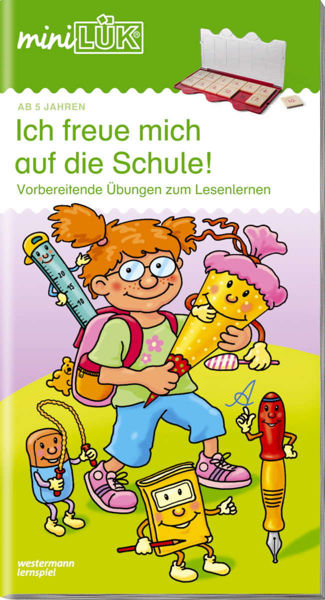 Ich freue mich auf die Schule 1. Vorbereitende Übungen zum Lesenlernen