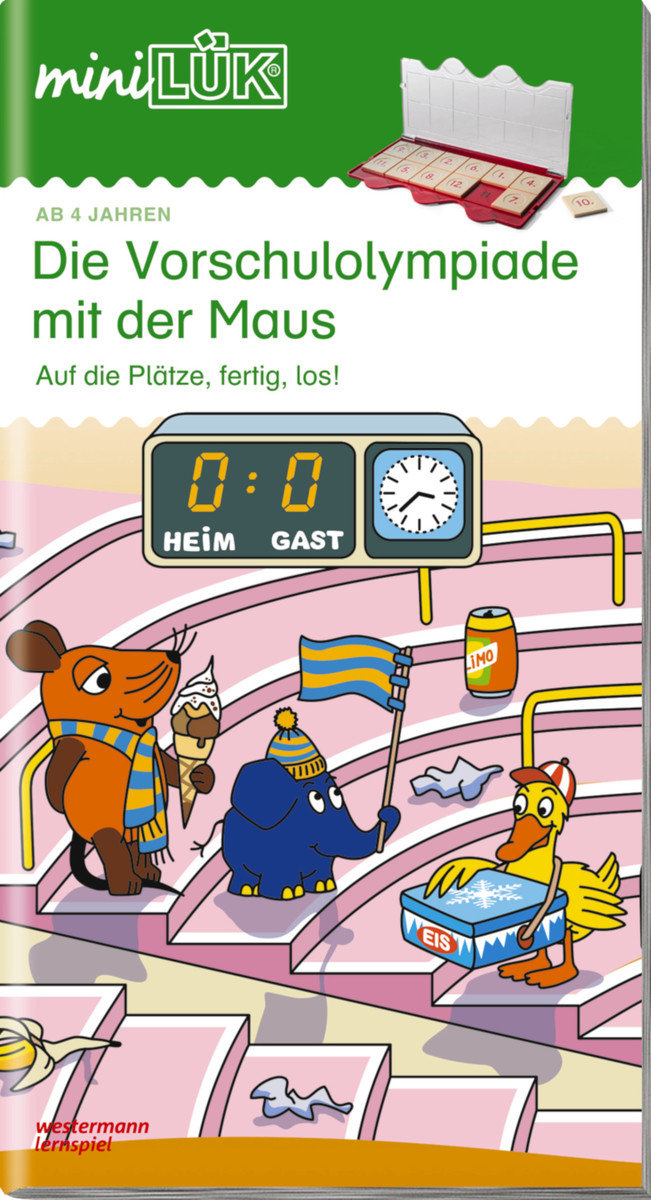 miniLÜK. Kindergarten/Vorschule Die Vorschulolympiade mit der Maus