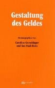 Gestaltung des Geldes