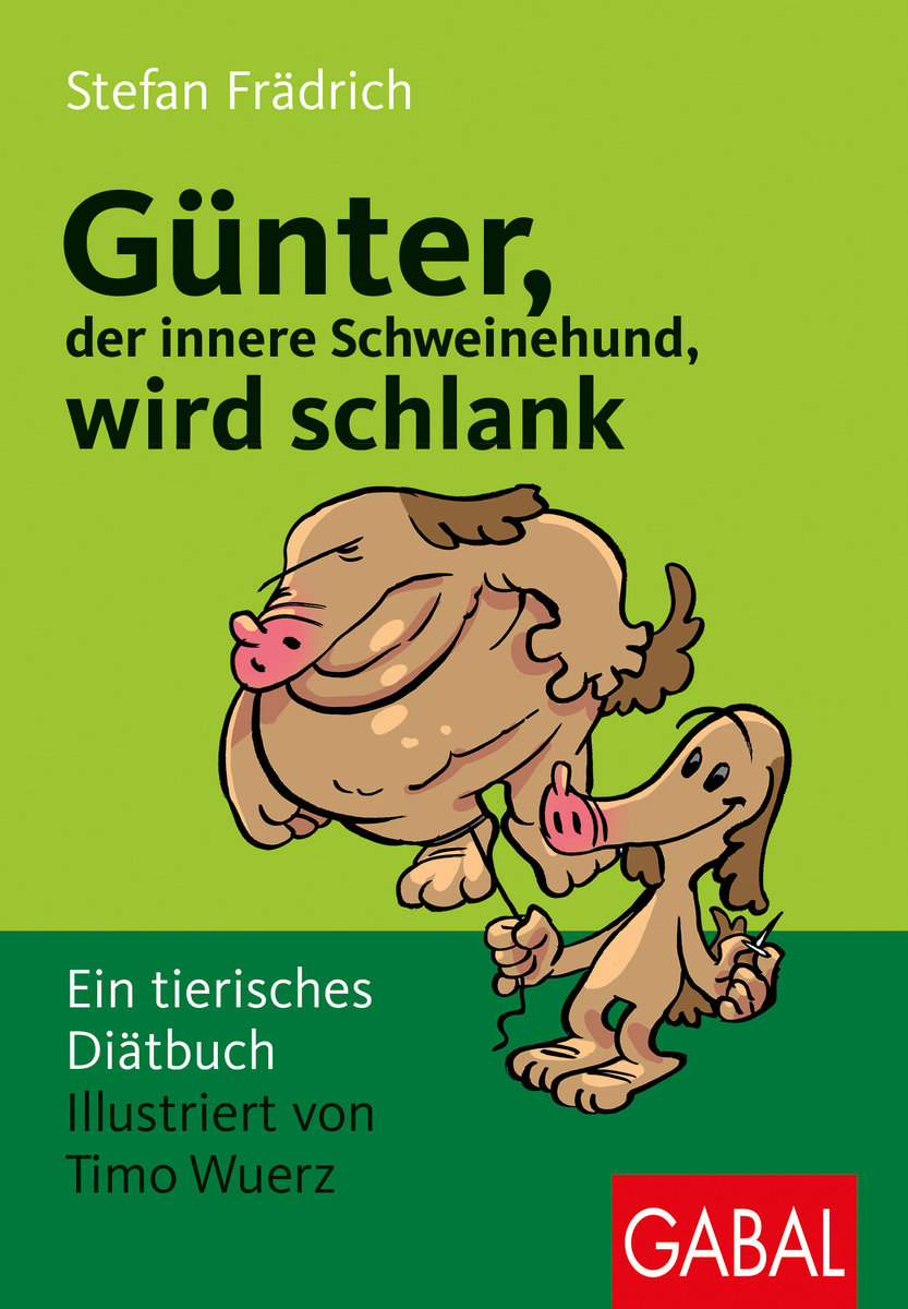 Günter, der innere Schweinehund, wird schlank