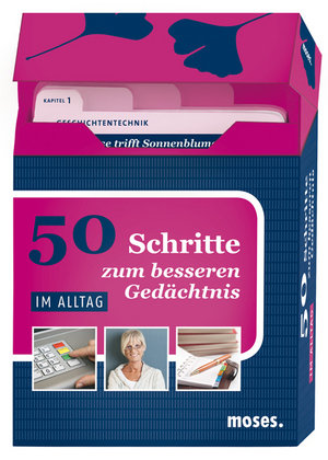 50 Schritte zum besseren Gedächtnis - Im Alltag, Karten