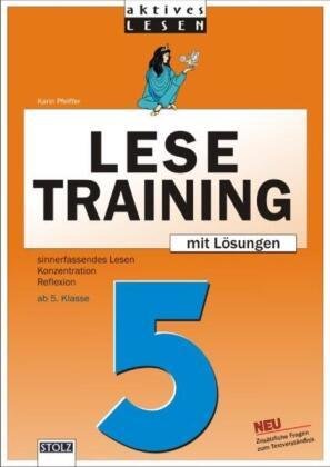 Lustiges Lesetraining. 5. Schuljahr.