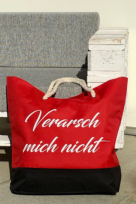 Tasche 'Verarsch mich nicht'