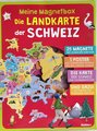 Die Landkarte der Schweiz Magnetbox