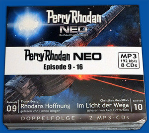 Perry Rhodan Neo 01-08 MP3-CD Bundle