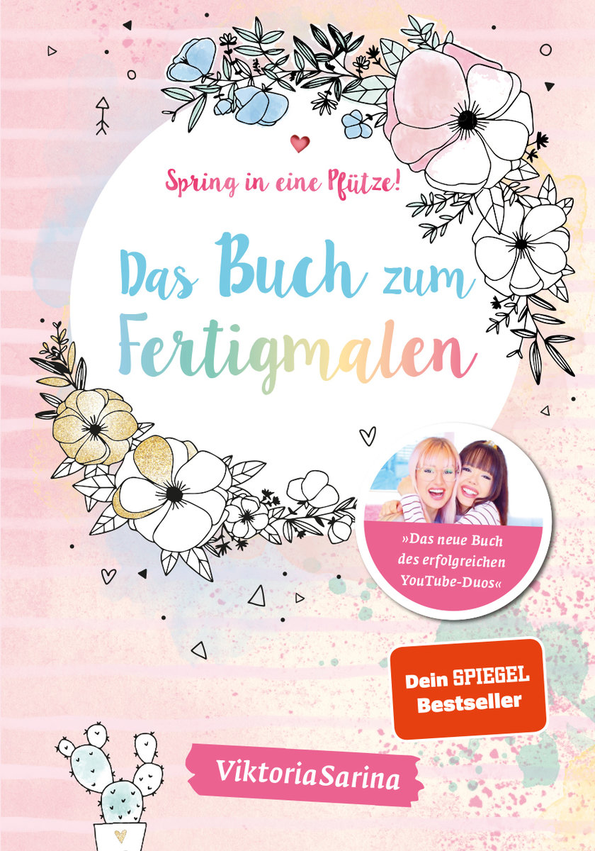 Spring in eine Pfütze! Das Buch zum Fertigmalen