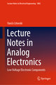 Lecture Notes in Analog Electronics