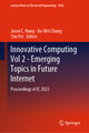 Innovative Computing Vol 2 - Emerging Topics in Future Internet