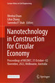 Nanotechnology in Construction for Circular Economy