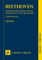 Konzert C-Dur op.56 für Klavier, Violine und Violoncello (Tripelkonzert), Klavierauszug, Studien-Edition